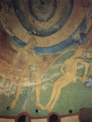 Убийство Каином Авеля (1910). Картина К. Петрова-Водкина.