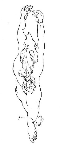Иллюстрация Спейра к «Учебник по геомантии» Кроули, «Эквинокс» т. 1 №2.