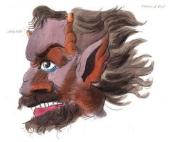 Изображение Астарота из книги  «Маг», 1801