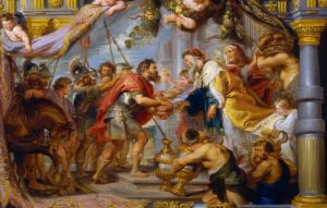 «Встреча Авраама и Мелхиседека», Питер Пауль Рубенс (1577  — 1640).